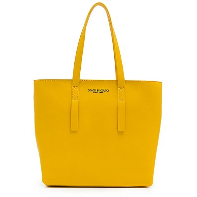 Bolsa Colcci Shopping Amarelo Feminino