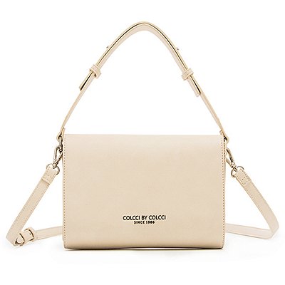 Bolsa Colcci Crossbody Liso Bege Feminino