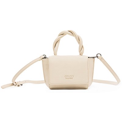 Bolsa Colcci Crossbody Liso Bege Feminino
