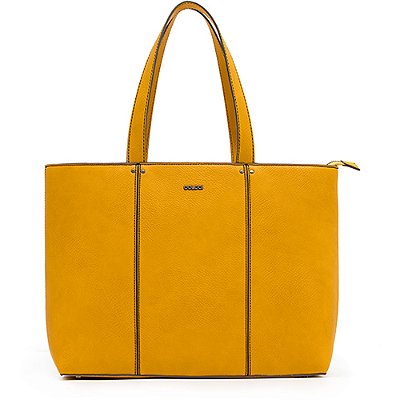Bolsa Colcci Shopping Bag Texture Amarelo Feminino
