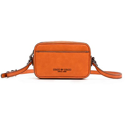 Bolsa Colcci Camera Bag Textura Laranja Feminino