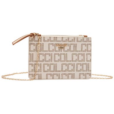 Bolsa Envelope Colcci Off White Feminino