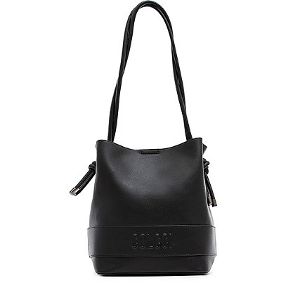 Bolsa Bucket Colcci Relevo Preto Feminino