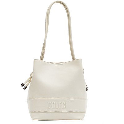 Bolsa Bucket Colcci Relevo Off White Feminino