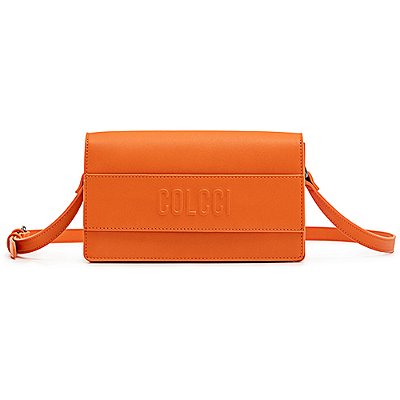 Bolsa Crossbody Colcci Relevo Laranja Feminino