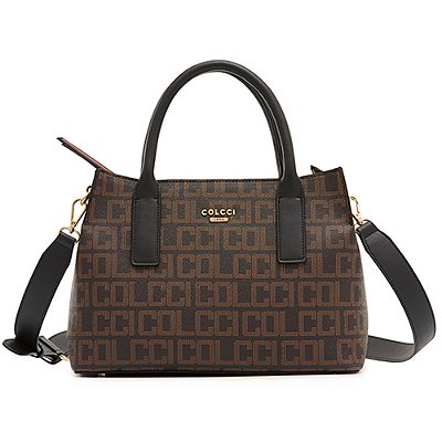 Bolsa Tote Colcci Logomania P23 Marrom Feminino