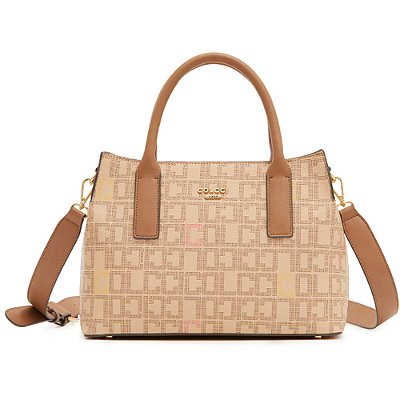 Bolsa Tote Colcci Logomania P23 Bege Feminino