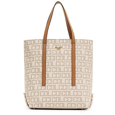 Bolsa Shop Colcci Logomania P23 Off White Feminino