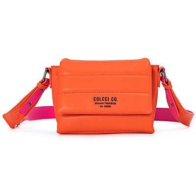 Bolsa Crossbody Colcci Ônix V23 Laranja Feminino