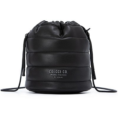 Bolsa Bucket Colcci Matelassê V23 Preto Feminino