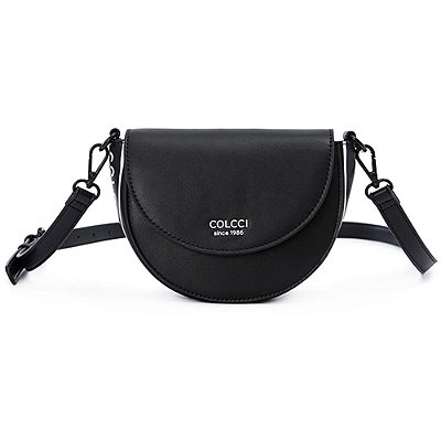 Bolsa Crossbody Colcci Print V23 Preto Feminino
