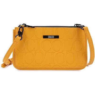 Bolsa Crossbody Colcci Slim AV23 Amarelo Feminino