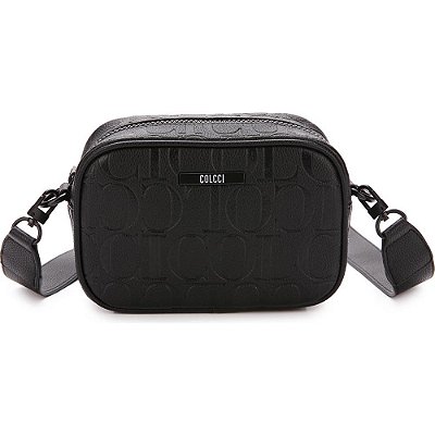 Bolsa Camera Bag Colcci Fivela AV23 Preto Feminino