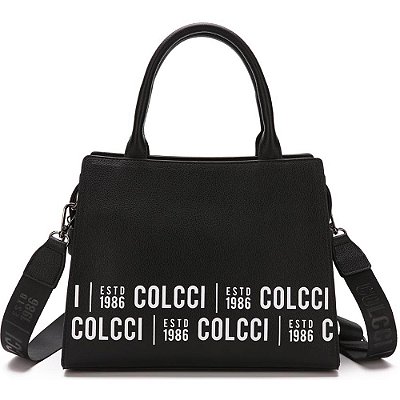 Bolsa Tote Colcci Logo AV23 Preto Feminino