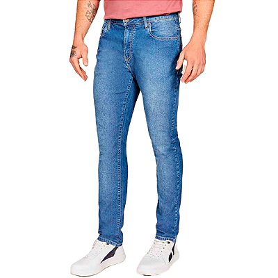 Calça Jeans Acostamento Rock Azul Masculino