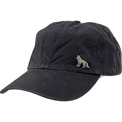 Boné Acostamento Basic Metal Sofia Strapback Preto