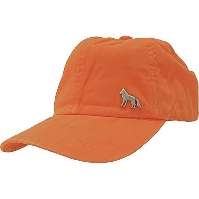 Boné Acostamento Basic Metal Sofia Strapback Laranja