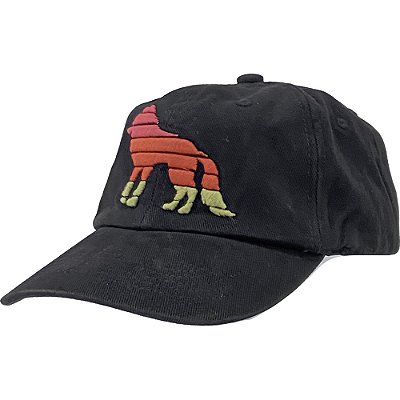 Boné Acostamento Degrade Mediterraneo Strapback Preto