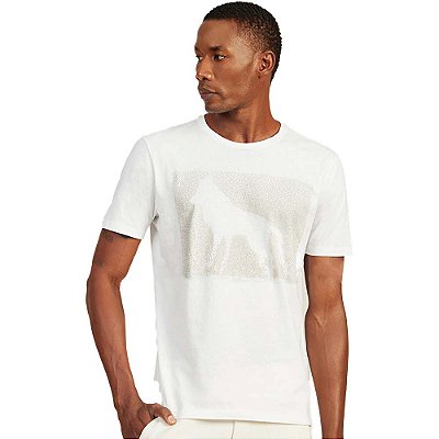 Camiseta Acostamento Dots V23 Off White Masculino