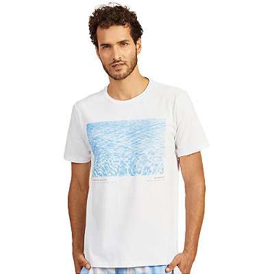 Camiseta Acostamento Celebration Wave V23 Branco Masculino