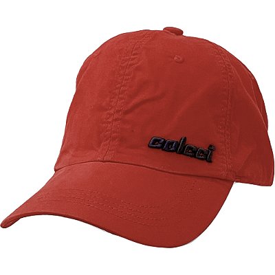 Boné Colcci Aba Curva Basic Bordado Strapback Vermelho