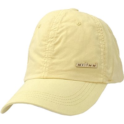 Boné Colcci Aba Curva Basic Gold Strapback Amarelo