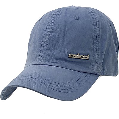 Boné Colcci Aba Curva Basic Niquel Strapback Azul