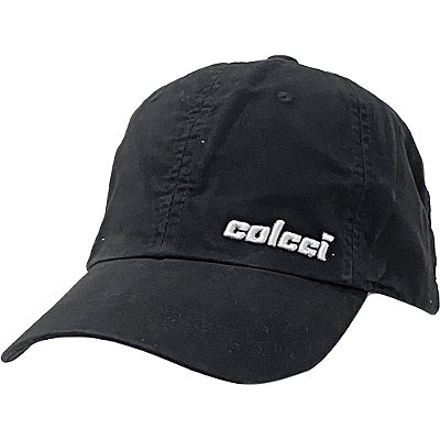 Boné Colcci Aba Curva Basic Bordado Strapback Preto
