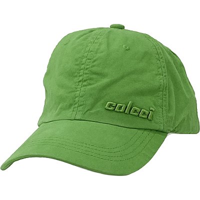 Boné Colcci Aba Curva Basic Bordado Strapback Verde