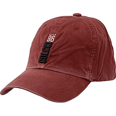 Boné Colcci Aba Curva CLC 86 Strapback Vermelho