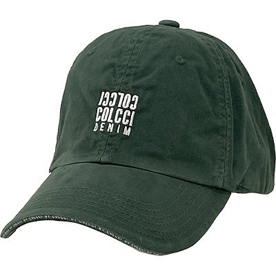 Boné Colcci Aba Curva Detail Strapback Verde