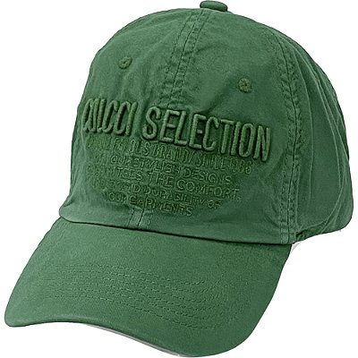 Boné Colcci Aba Curva Relevo Frontal Strapback Verde