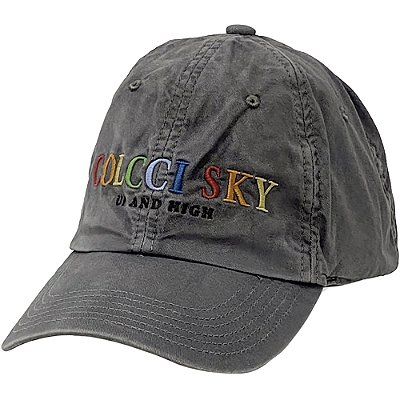 Boné Colcci Aba Curva Frontal Sky Strapback Cinza