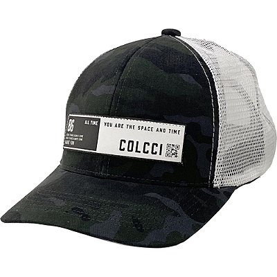 Boné Colcci Aba Curva Trucker You Are The Space Camo