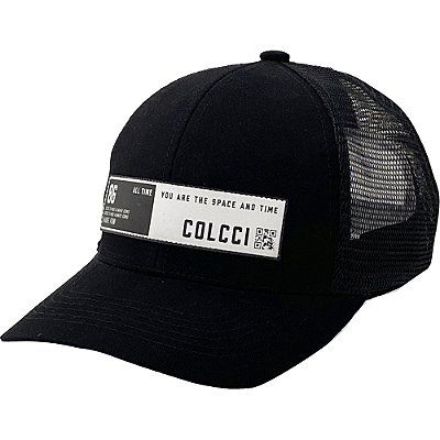 Boné Colcci Aba Curva Trucker You Are The Space Preto