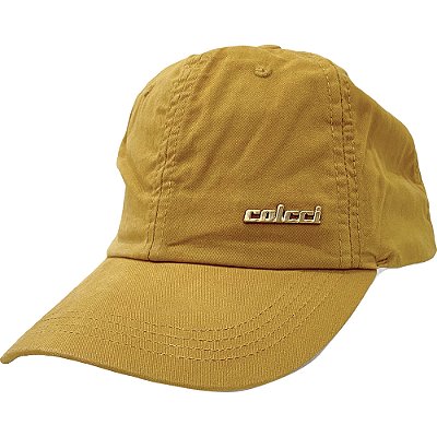 Boné Colcci Basic Gold Strapback Bege Unissex