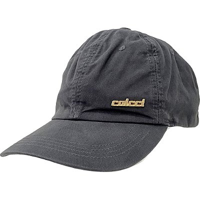 Boné Colcci Basic Gold Strapback Cinza Unissex