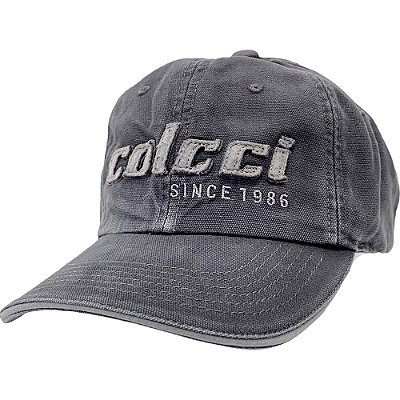 Boné Colcci Bordado Laser Malaga Strapback Preto Unissex