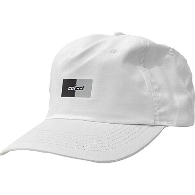 Boné Colcci Aba Curva Reflex Rip Stop Strapback Branco