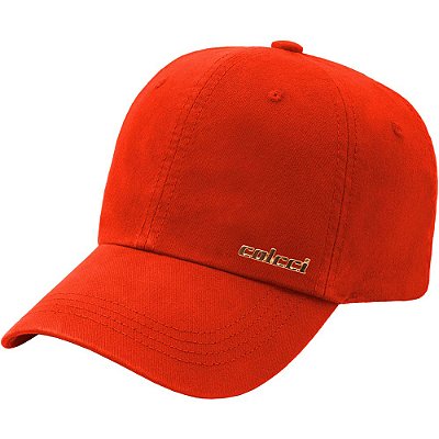 Boné Colcci Aba Curva Basic Gold Julia Laranja