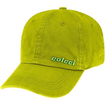 Boné Colcci Aba Curva Basic Bordado Sofia Verde Iguana