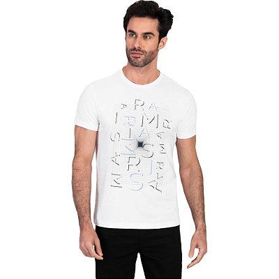 Camiseta Aramis Anagrama V23 Branco Masculino