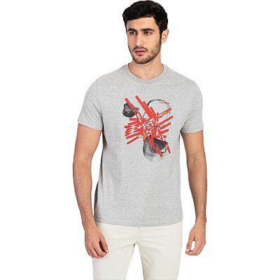 Camiseta Aramis Graph V23 Cinza Masculino