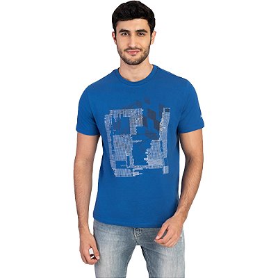 Camiseta Aramis Cubo Mágico V23 Azul Masculino