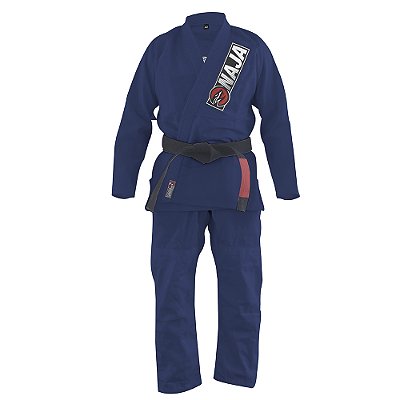 Kimono Jiu Jitsu Naja Overcoming Azul Marinho