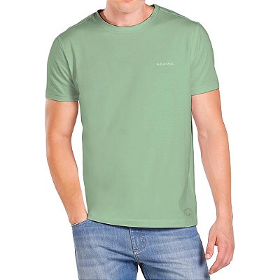 Camiseta Aramis Eco Lisa V23 Verde Masculino