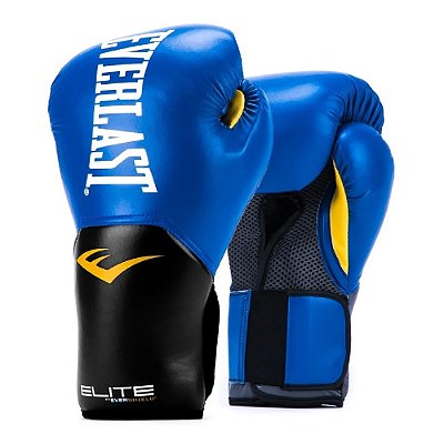 Luva de Boxe Everlast Pro Style Elite Azul