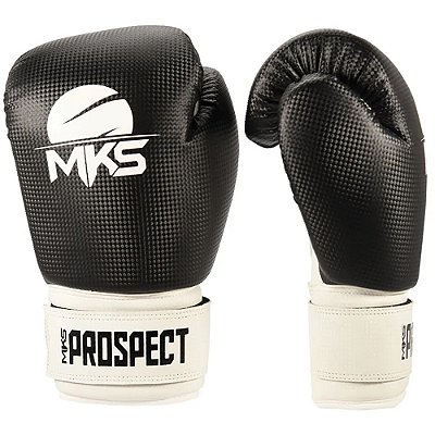Luva de Boxe MKS Prospect Preto e Branco