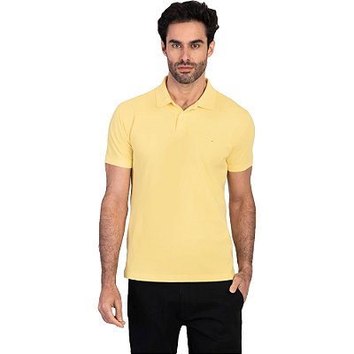 Camisa Polo Aramis Basic Piquet V23 Amarelo Masculino