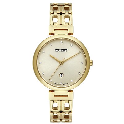 Relógio Orient Feminino Eternal Analógico Dourado FGSS1199-C1KX